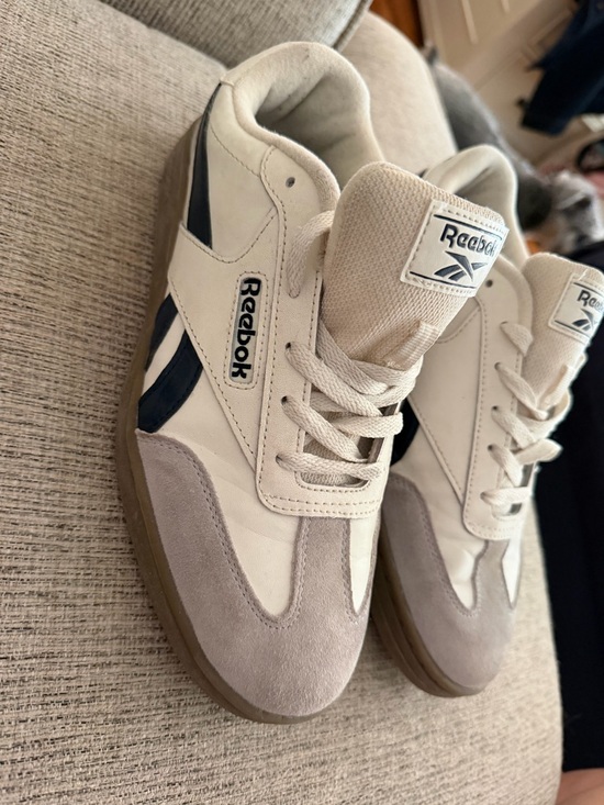 Reebok Other - Reebok Men's Sneakers in Cream, Gray & Navy